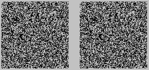 Random dot stereoimage