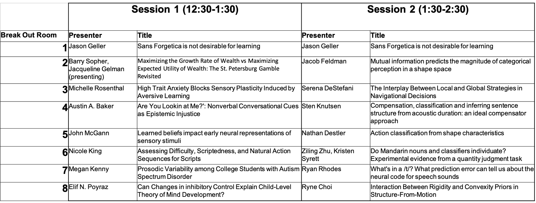 schedulePERSCI2021